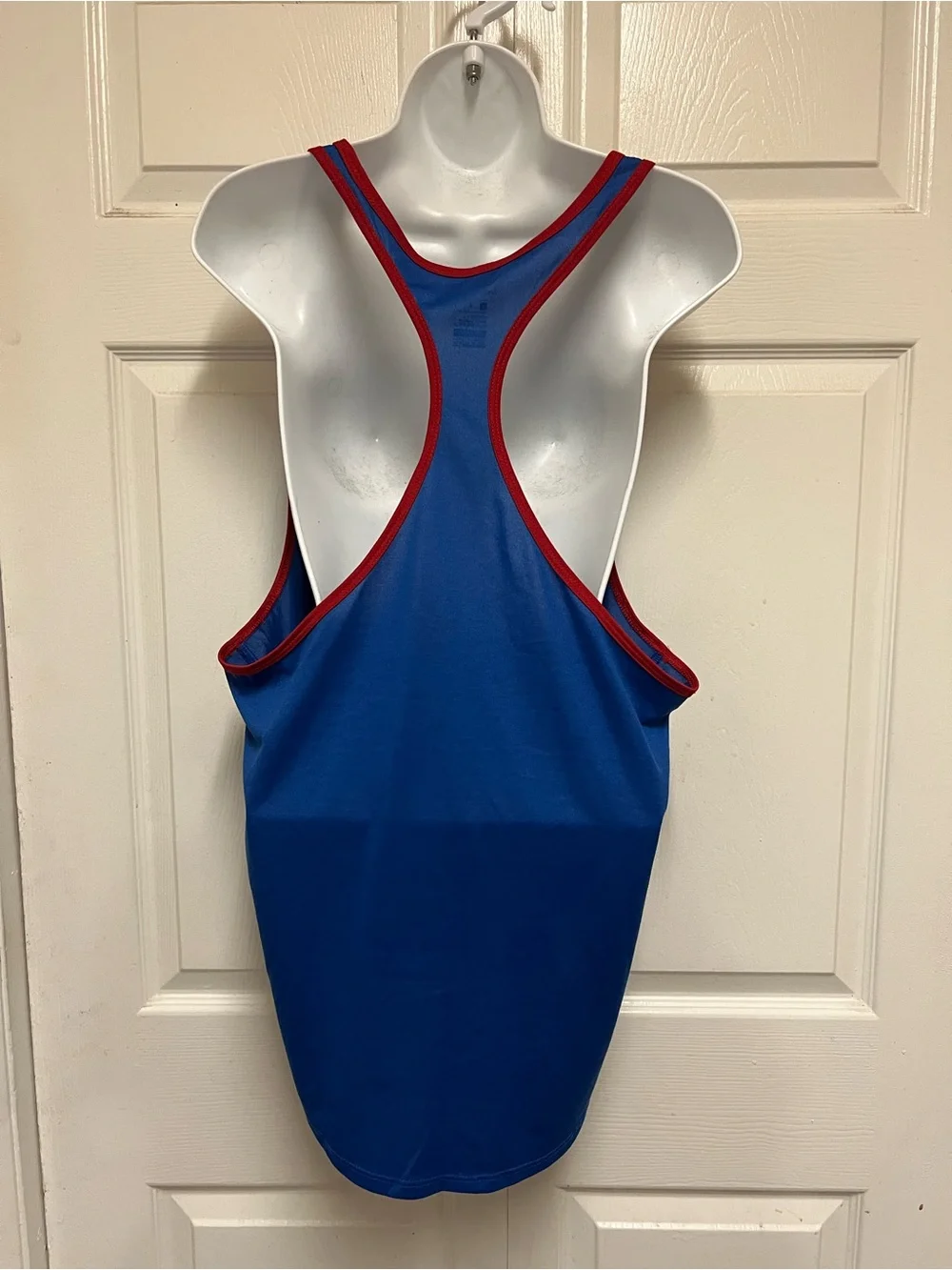 Nike Royal Atlanta Braves Script City Connect Tank Top